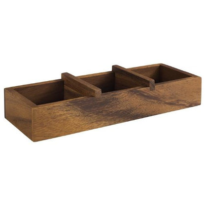 APS Holzbox -TABLE- aus Akazienholz zur Organisation in der Gastronomie