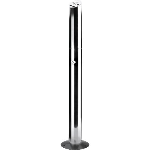 Lacor Standascher 92cm aus Edelstahl für den Außenbereich