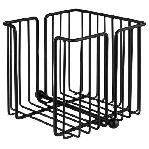 APS Serviettenhalter Urban, 19 x 19 cm, Metall, schwarz - für die Gastronomie