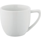 Holst Tassenserie "ConForm" Hartporzellan Tasse obere Kaffee "ConForm" 0,21L, weiß, Porzellan, VPE 6