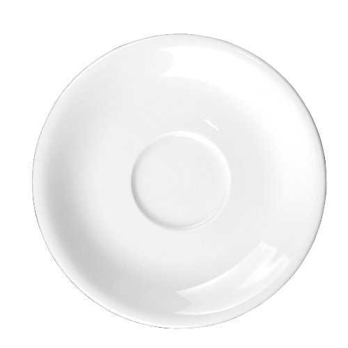 Holst Tasse ConForm aus Hartporzellan für Cappuccino, Ø16 cm, weiß