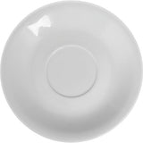 Holst Tassenserie "Café" weiß Porzellan Kaffee Grande + Cappuccino untere Ø 16,0cm, VPE 6