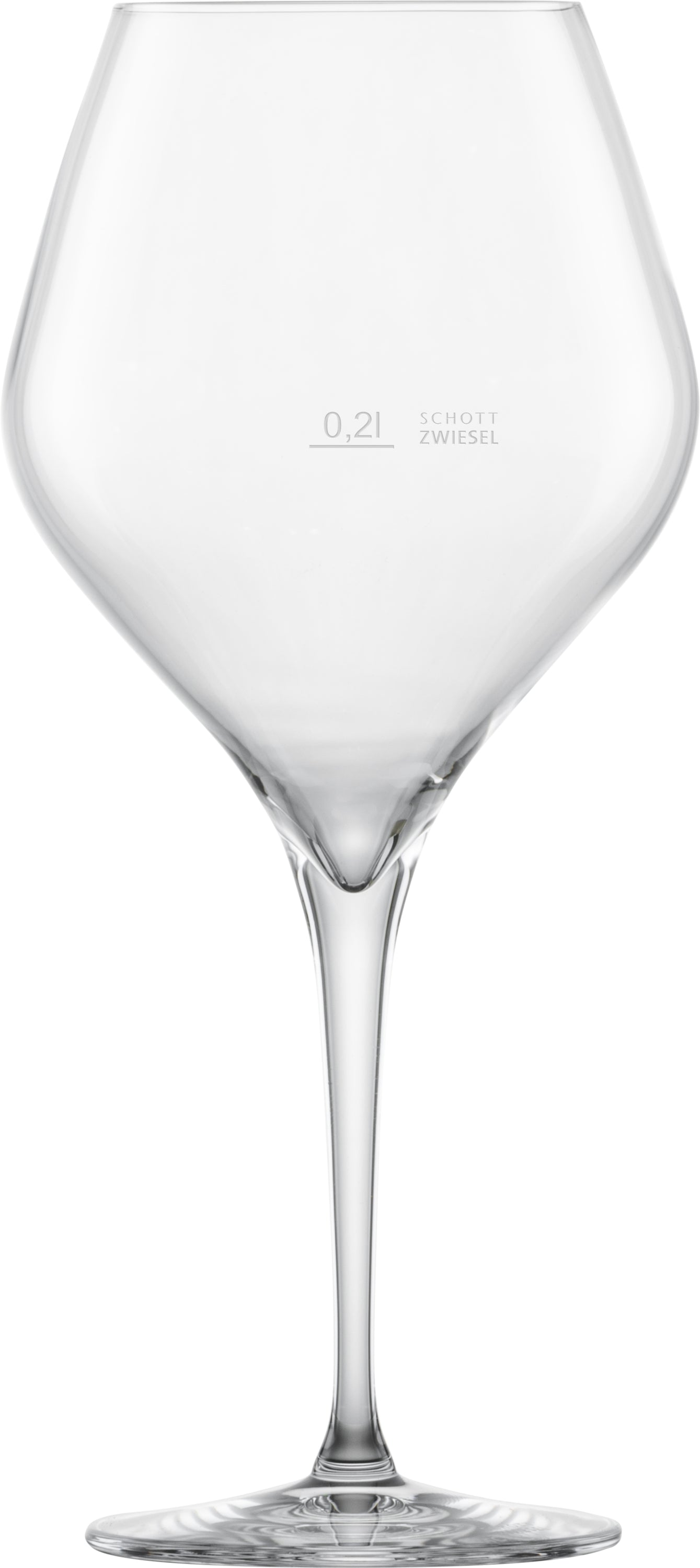 Schott Zwiesel BURGUNDER FINESSE Rotweinglas 0,2 L für Rotwein, elegant und spülmaschinengeeignet