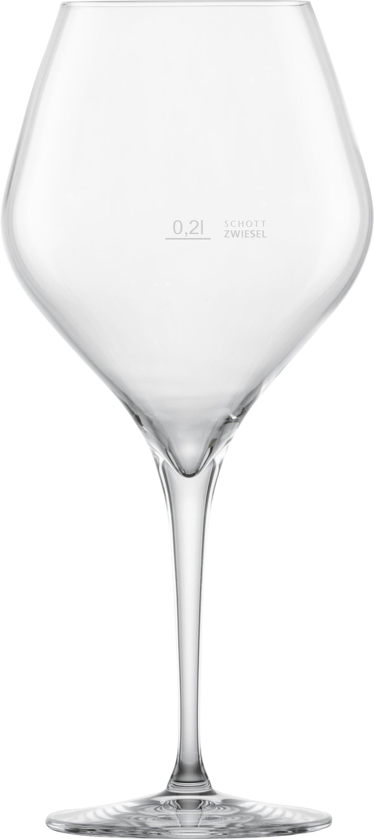 Schott Zwiesel BURGUNDER FINESSE Rotweinglas 0,2 L für Rotwein, elegant und spülmaschinengeeignet