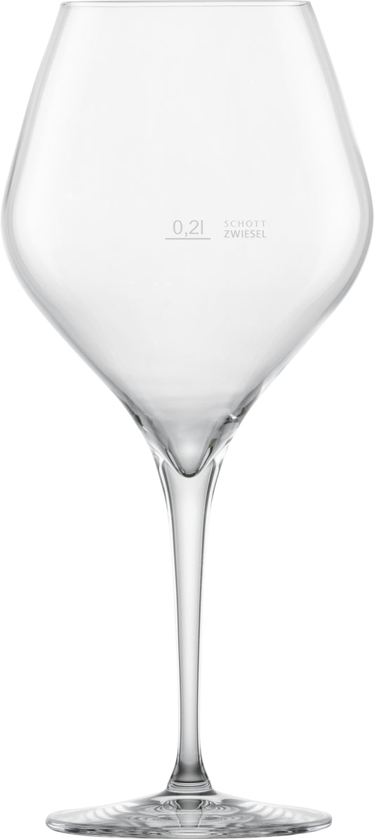 Schott Zwiesel BURGUNDER FINESSE Rotweinglas 0,2 L für Rotwein, elegant und spülmaschinengeeignet