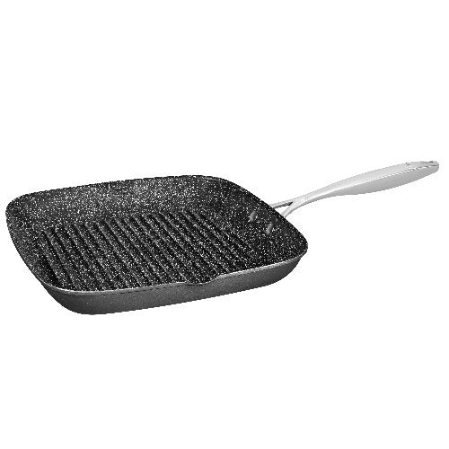 cookmax Grillpfanne Gourmet 28x28cm Aluguss für professionelle Küchen