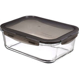 Lock&Lock Lock & Lock Boroseal Glasschale mit Deckel rechteckig 2L 25,1x18,9x8,8cm VPE4