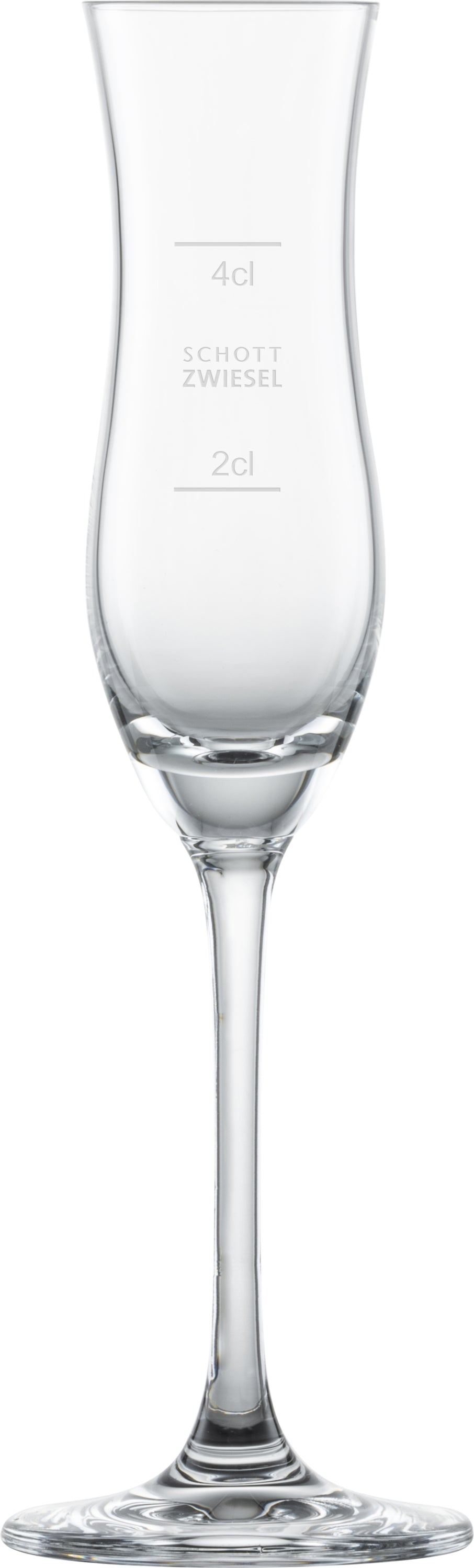 Schott Zwiesel Schnapsglas für klare Brände, ideal für Gastronomie und private Feiern.