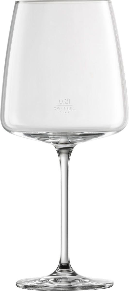 Zwiesel Glas SAMTIG UND ÜPPIG SENSA 140 0,2 L - elegantes Weinglas für Gastronomie