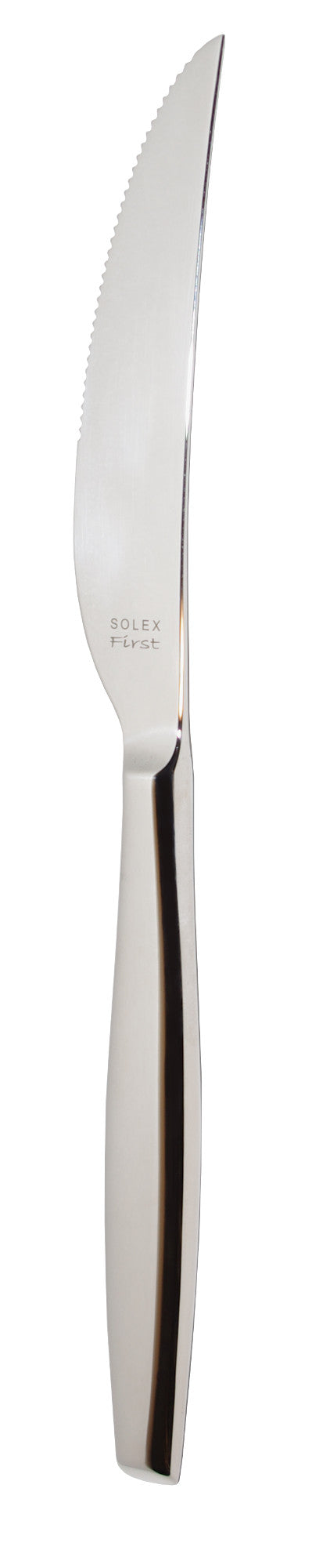 solex GERMANY Steakmesser Monoblock 244 mm – scharfes Besteck für Fleischgerichte