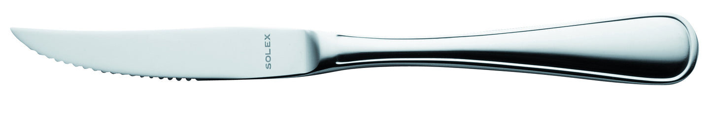 solex GERMANY Steakmesser Monoblock 222 mm für präzises Schneiden von Steaks.