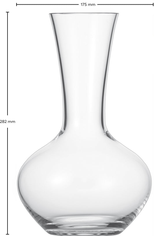ZwieselGlas Handmade Rotweindekanter ENOTECA V 750 G für perfekte Weinatmung.