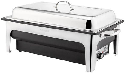 APS Elektro-Chafing Dish, Edelstahl, für Warmhalten von Speisen