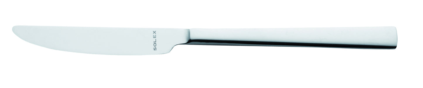 solex GERMANY Dessertmesser Monoblock 200 mm – Hochwertiges Besteck für Desserts und Vorspeisen