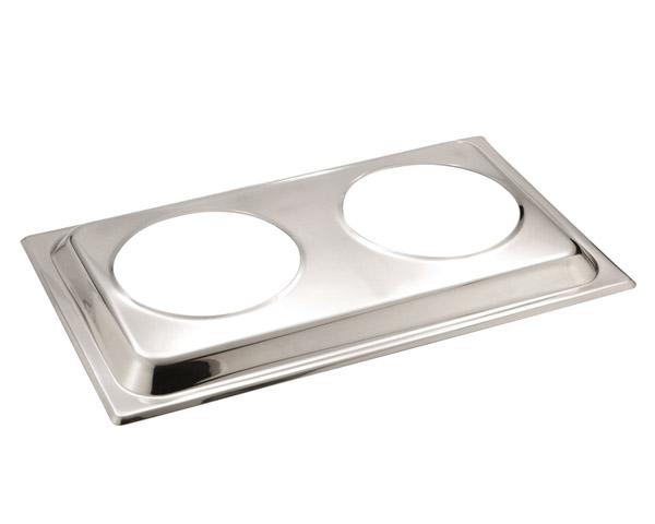 APS Bain-Marie Lochdeckel aus Edelstahl für die Gastronomie
