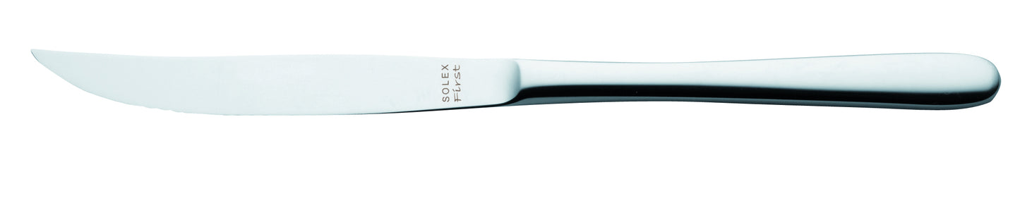 solex GERMANY Steakmesser Monoblock 216 mm – Scharfes Messer für Fleischgerichte