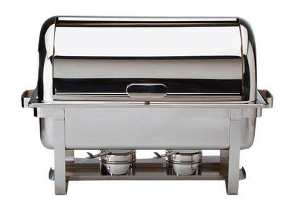 APS Rolltop-Chafing Dish -MAESTRO- Edelstahl für Buffet und Catering