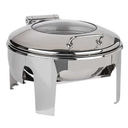 APS Chafing Dish rund aus Edelstahl für Buffet und Catering