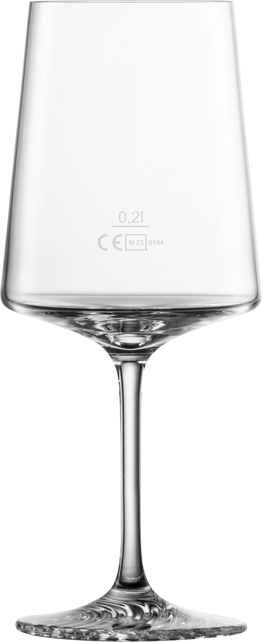 Zwiesel Glas WEISSWEIN VOLUME 0,2 L - elegantes Weinglas für Gastronomie