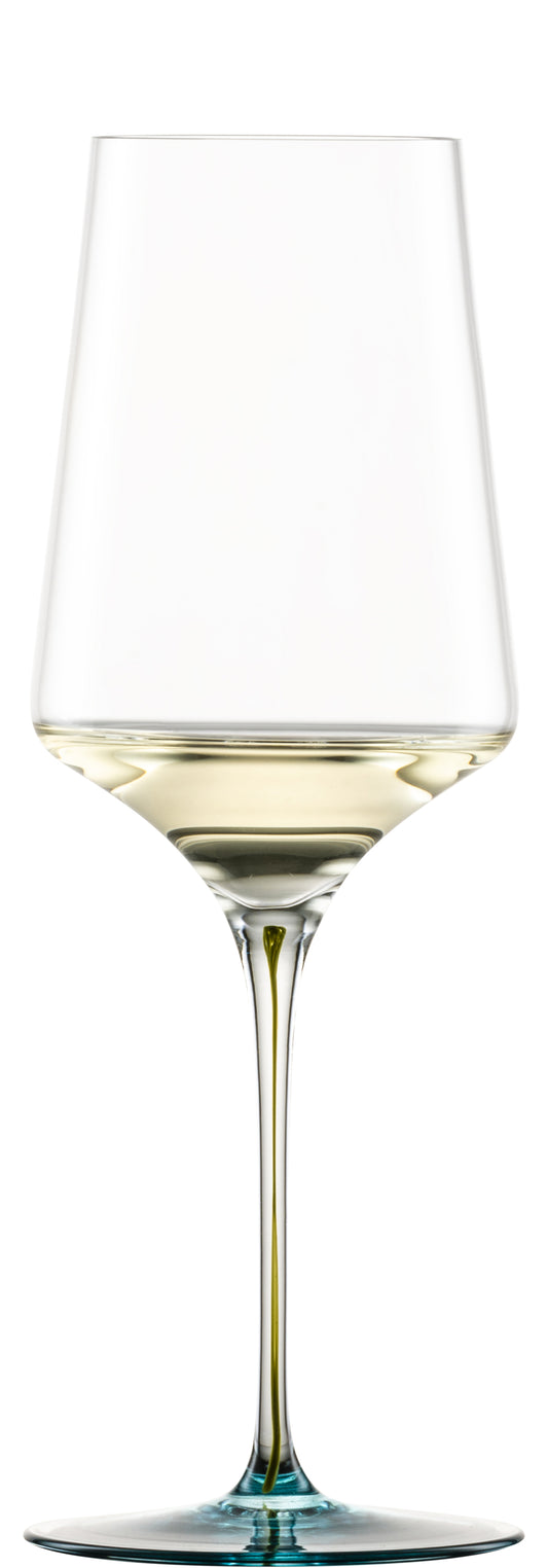 ZwieselGlas Handmade Weißweinglas INK in Smaragdgrün - ideal für Weißweine.
