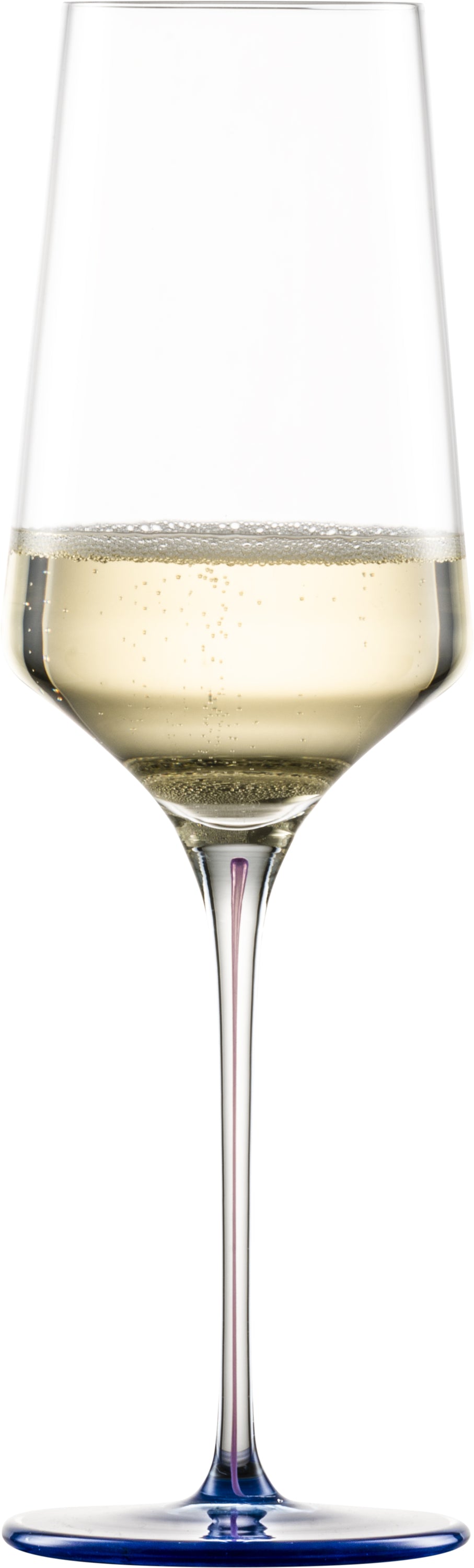 ZwieselGlas Handmade Sekt INK 77 Nachtblau - Sektglas mit Moussierpunkt