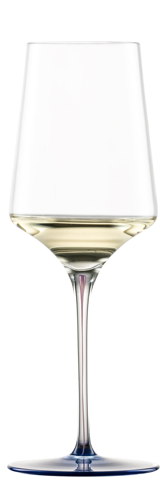 ZwieselGlas Handmade Weißweinglas Ink Nachtblau für die stilvolle Präsentation von Weißwein