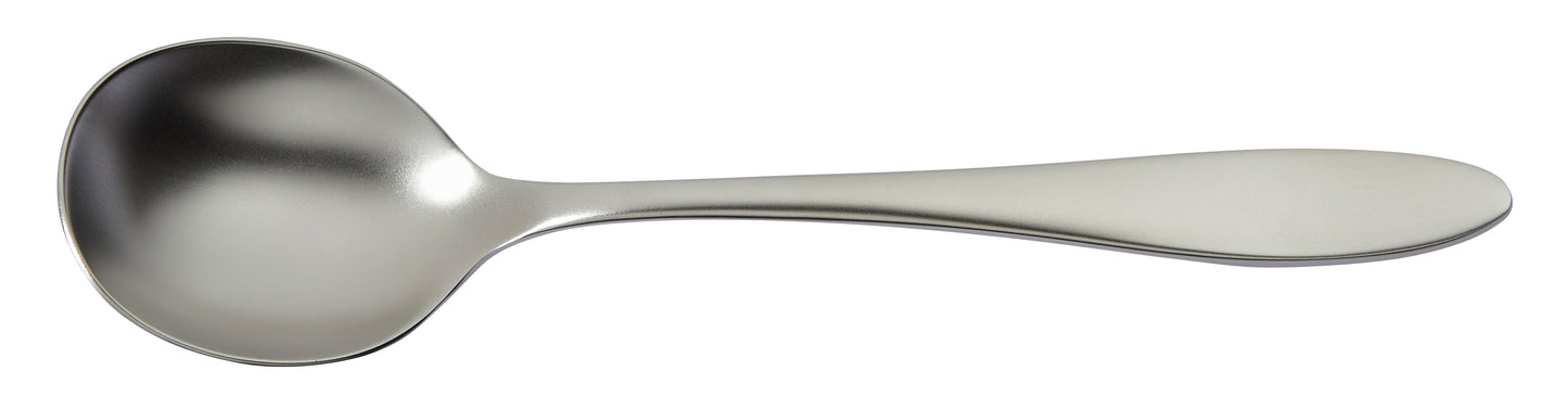 solex GERMANY Suppenlöffel 185 mm - Hochwertiges Edelstahlbesteck für Suppen und Müsli