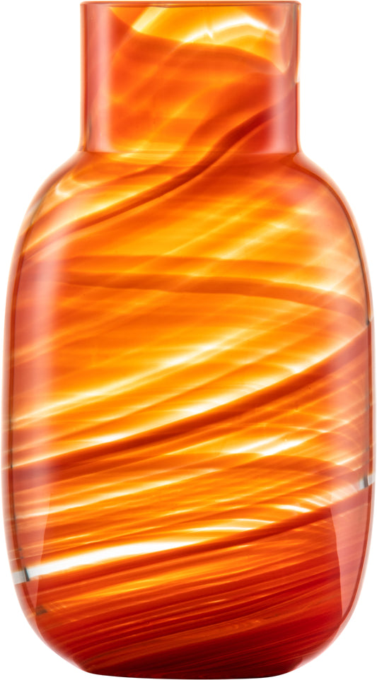 Handgefertigte Vase Waters in Coral von Zwiesel Glas für stilvolle Dekoration