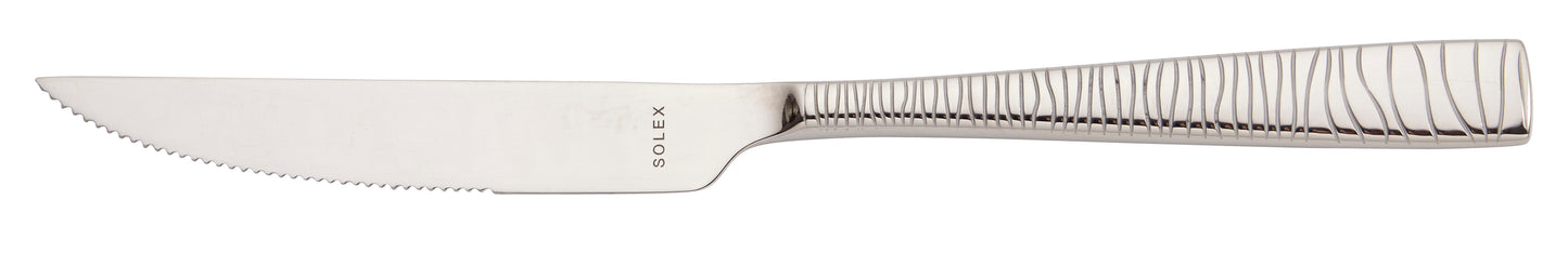 solex GERMANY Steakmesser Monoblock 236 mm für Steak und Fleischgerichte
