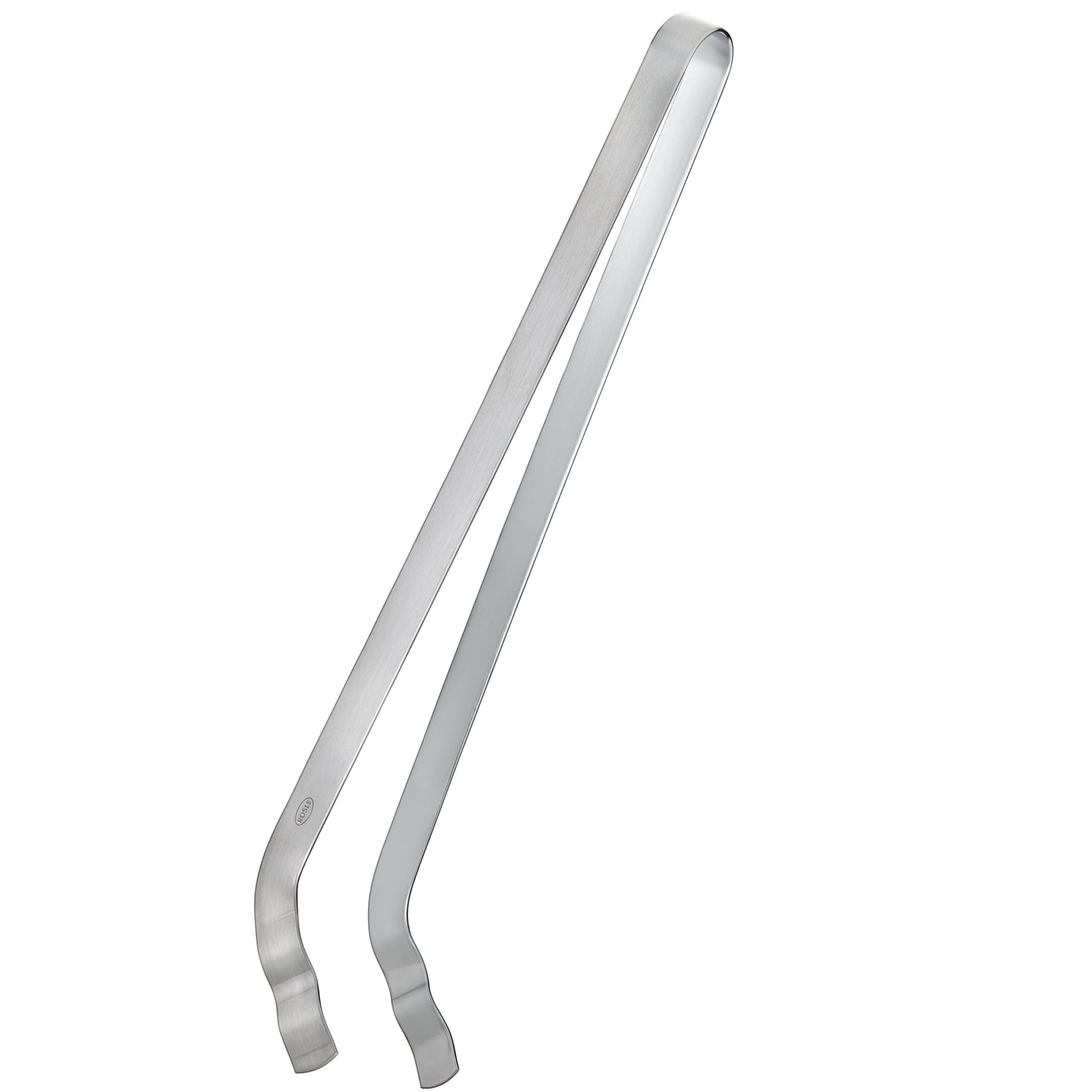 RÖSLE Grillzange gebogen 35,5 cm - für sicheres Halten von Grillgut