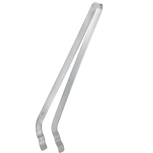 RÖSLE Grillzange gebogen 35,5 cm - für sicheres Halten von Grillgut