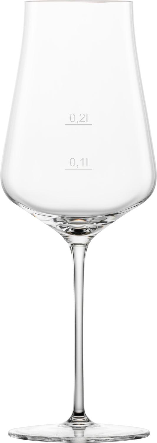 Zwiesel Glas WEISSWEIN FUSION 0,1 L + 0,2 L für elegantes Servieren von Weißwein