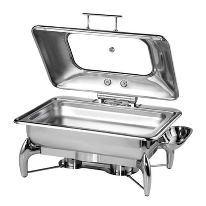 APS Chafing Dish -GLOBE- GN 1/1 aus Edelstahl für Buffet-Präsentationen