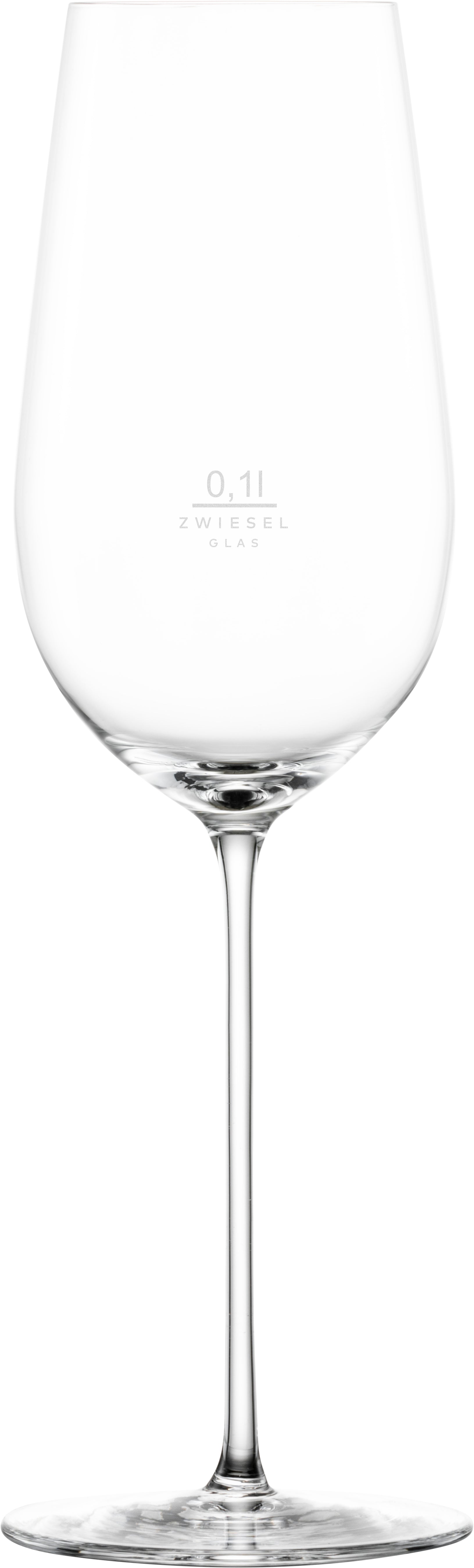 Zwiesel Glas SCHAUMWEIN MOVE 77 - 0,1 L, elegantes Champagnerglas für festliche Anlässe