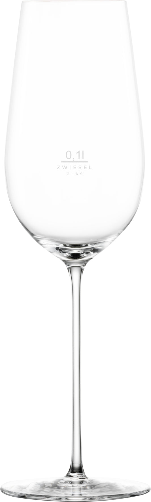 Zwiesel Glas SCHAUMWEIN MOVE 77 - 0,1 L, elegantes Champagnerglas für festliche Anlässe