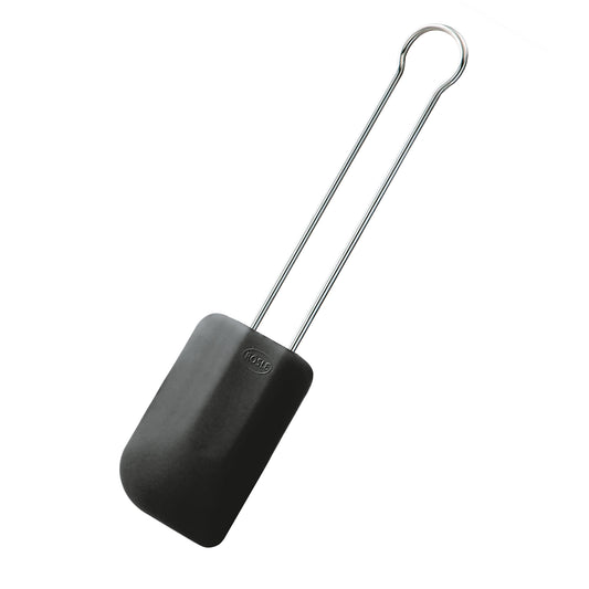 RÖSLE Teigschaber 32 cm Silikon schwarz für die professionelle Küche