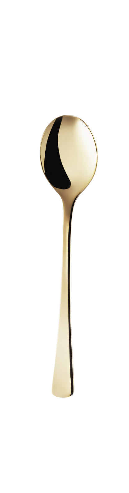 solex Kaffeelöffel 139 mm PVD Champagner für Gastronomie