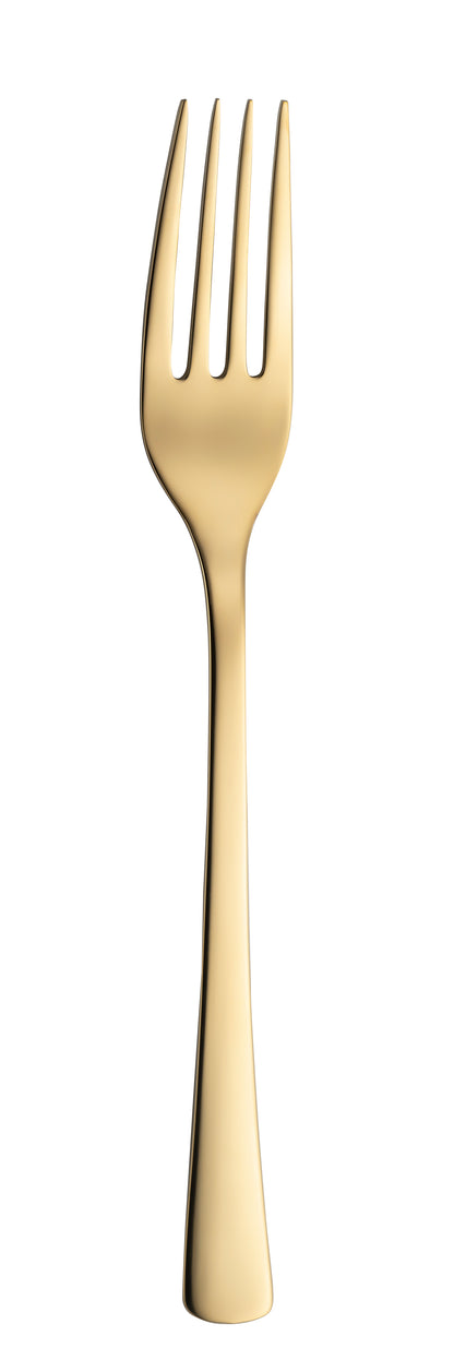 solex Menügabel 207 mm Retro PVD Gold für den gedeckten Tisch