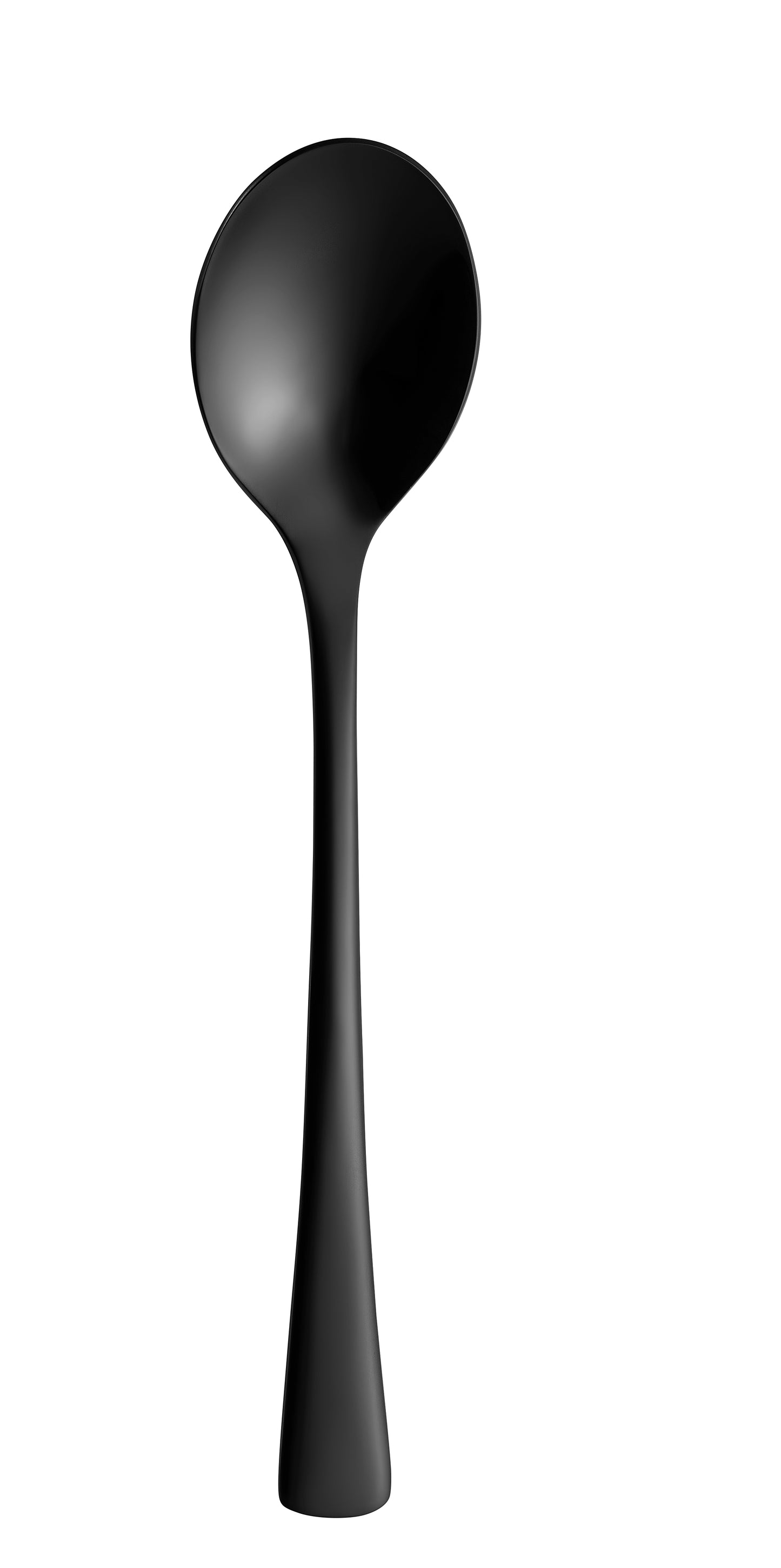 solex Kaffeelöffel 139 mm Retro PVD Tiefschwarz für Kaffee- und Dessertservierungen
