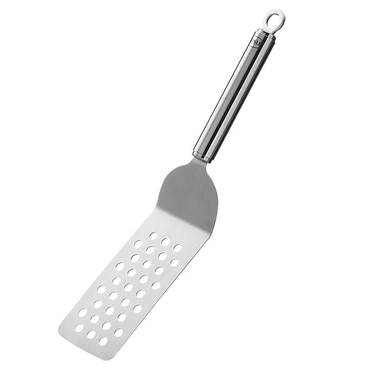 RÖSLE Sandwich-Palette gekröpft, ideal zum Herausheben von Speisen aus Pfannen.