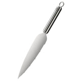 RÖSLE Tortenmesser RUNDGRIFF 30 cm m. Zahnung und glattem Schliff