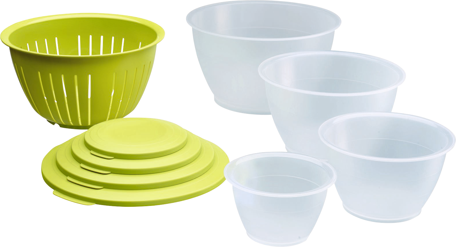 Westmark Schüssel-Set Olympia 9-teilig, ideal für Gastronomie und gewerbliche Nutzung