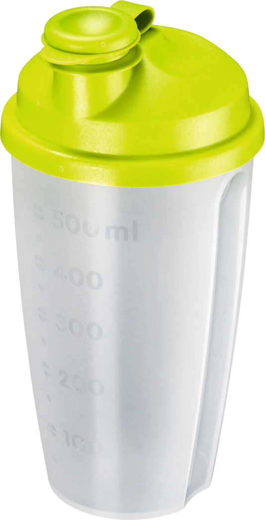 Westmark Dressingshaker Mixery 0,5L apfelgrün für die Zubereitung von Dressings und Saucen