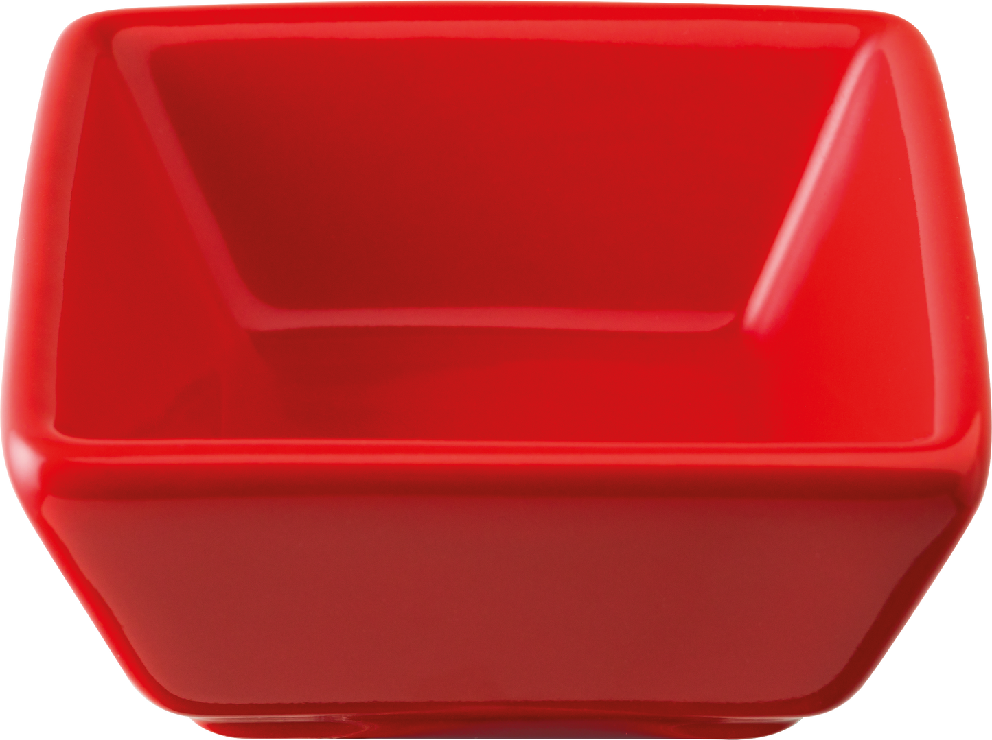 cent Petit Schale Basic 7,6x7,6cm in rot für Gastronomie