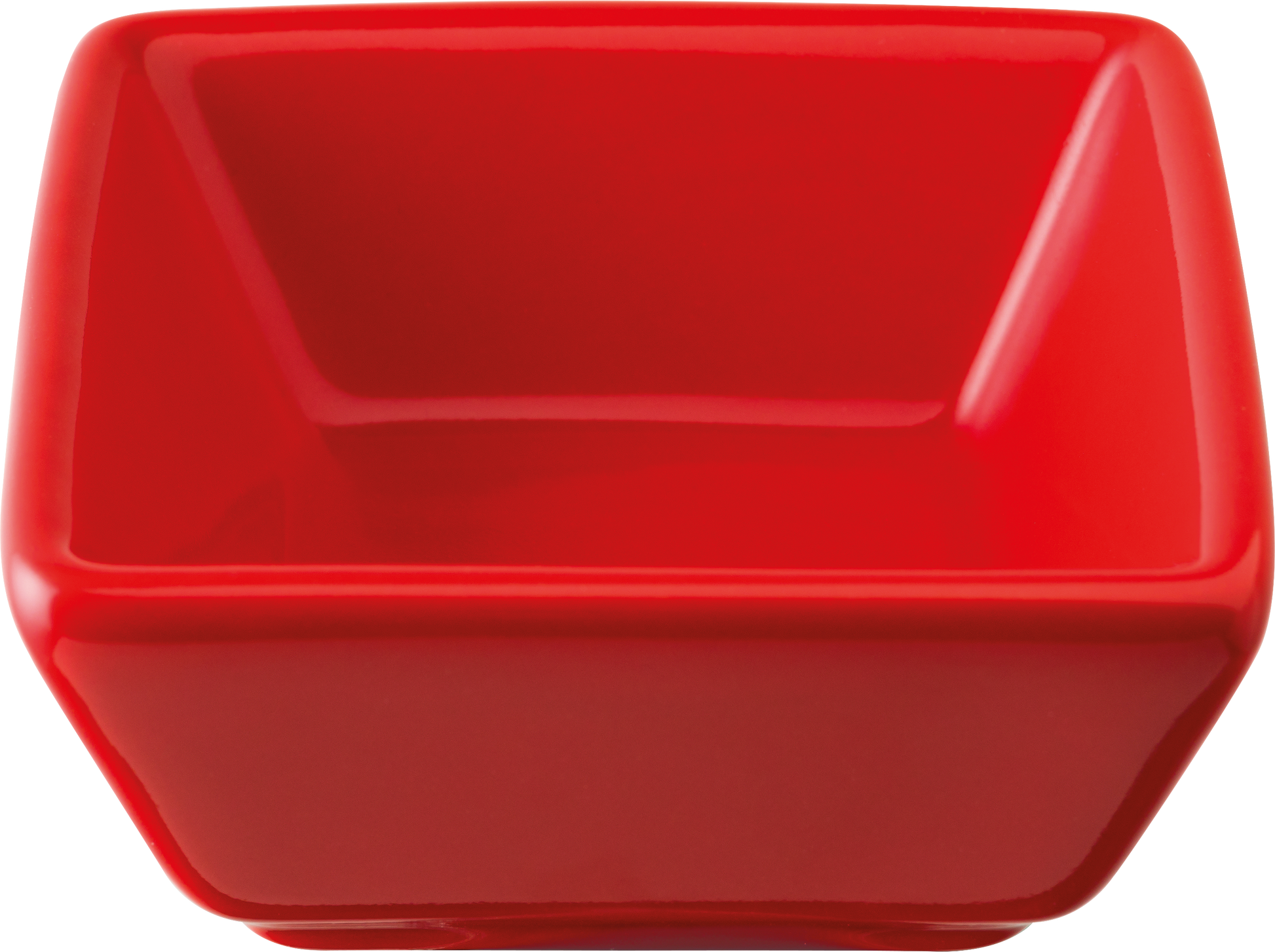 cent Petit Schale Basic 7,6x7,6cm in rot für Gastronomie