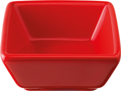 cent Petit Schale Basic 7,6x7,6cm in rot für Gastronomie