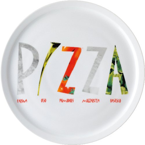 cent Pizzateller weiß Ø 30 cm aus Porzellan, ideal für Gastronomie