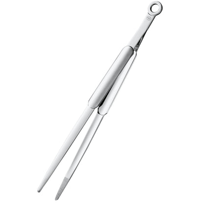 RÖSLE Spitzzange 31 cm – Edelstahl Zange für Kochen und Braten