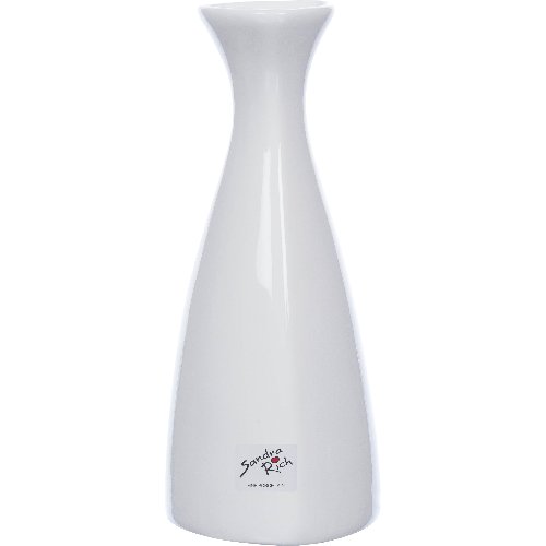 Sandra Rich Vase Triangle aus Porzellan für Blumenarrangements