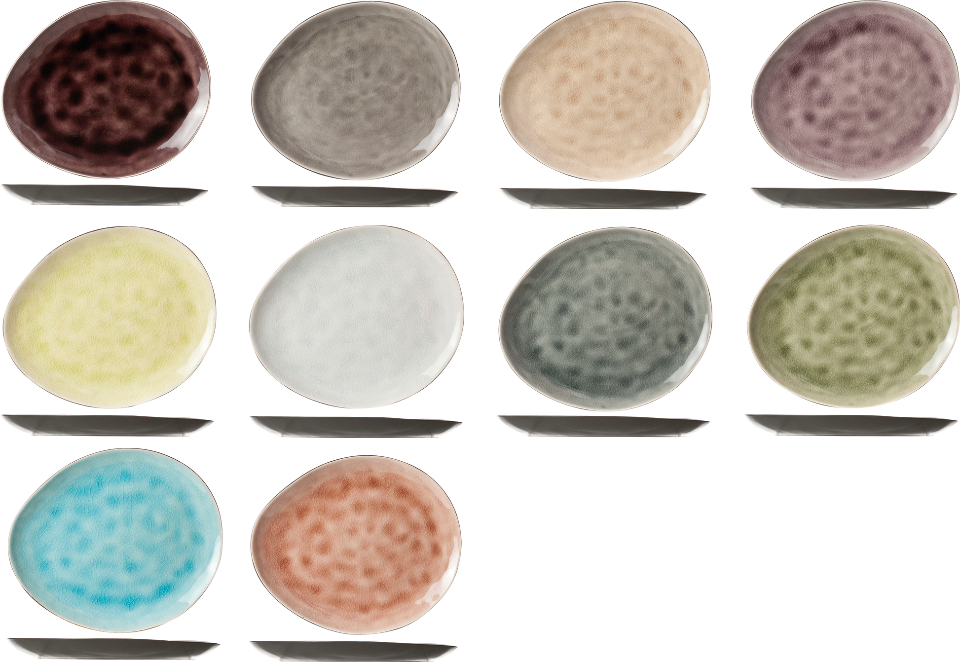 Billiet Fun Platte 19,5x16cm farbig sortiert für gastronomische Nutzung